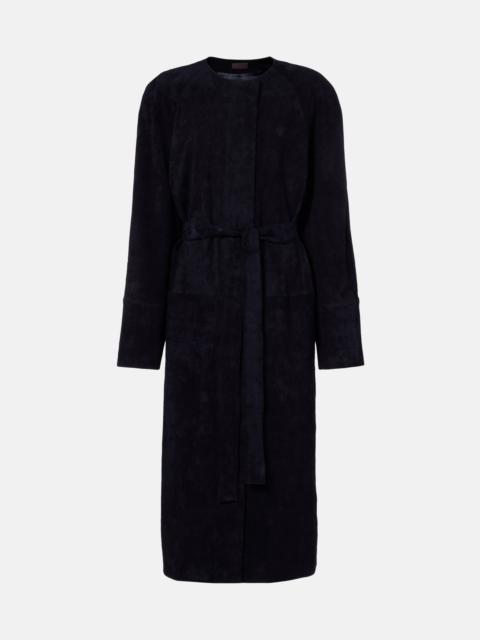 Dietrich suede coat