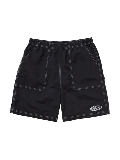 Supreme Nylon Painter Short (SS24) Black