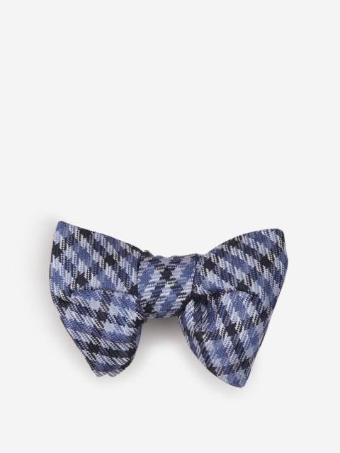 SILK HOUNDSTOOTH BOW TIE