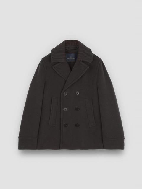 PEACOAT IN WOOL AND CASHMERE