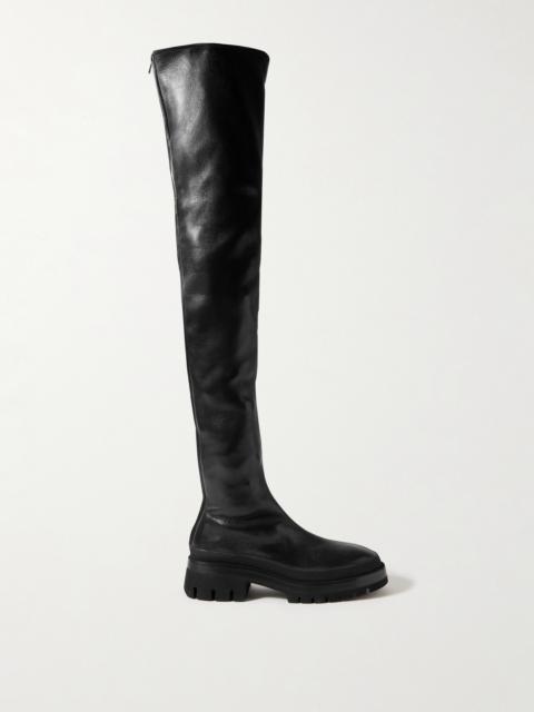 Fallon Leather Over-the-knee Boots