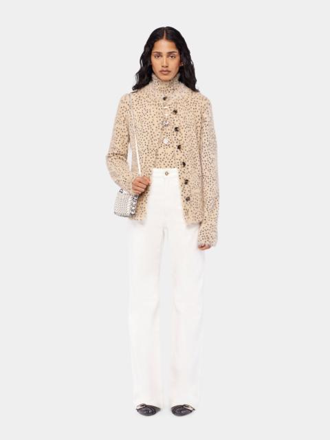 CARDIGAN IN BRUSHED KNIT