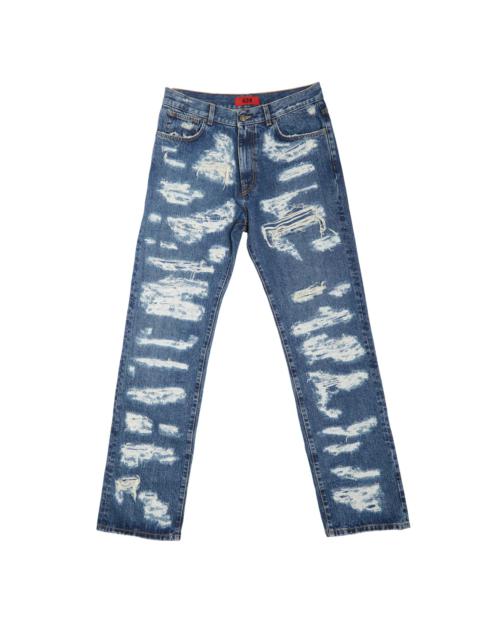 424 Ripped Denim In Blue