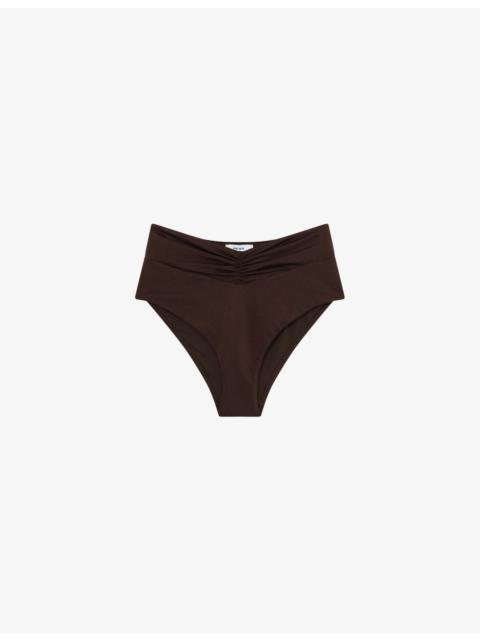 Maisie Ruched Bikini Bottoms