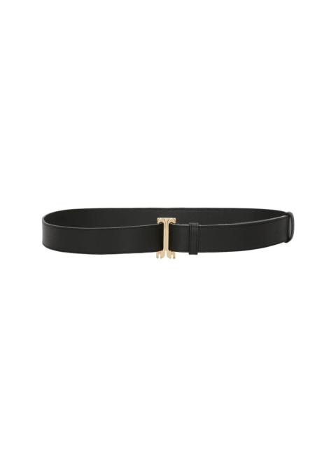 DORIAN TUXEDO BELT IN BLACK SOFT LEATHER