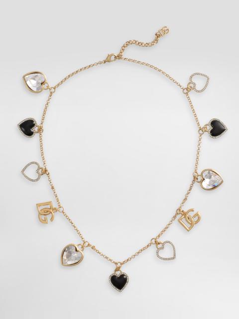 Italian Tailoring hearts necklace