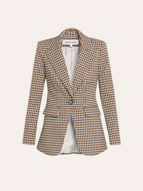 Livvy Houndstooth Dickey Jacket