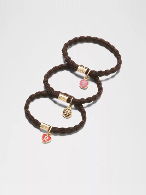 Charm Hair Ties *3 Pack