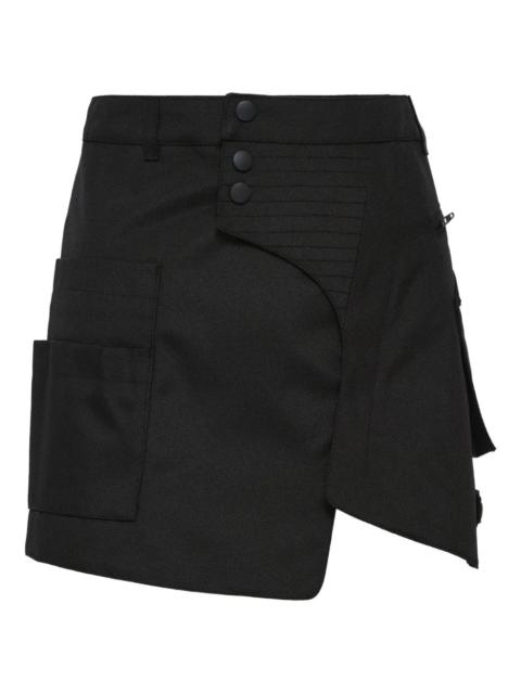 carpenter-pocket mini skirt