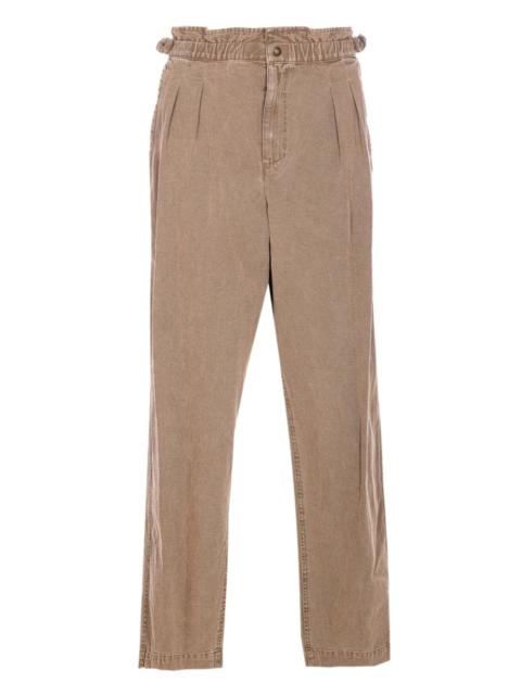 pleated trousers