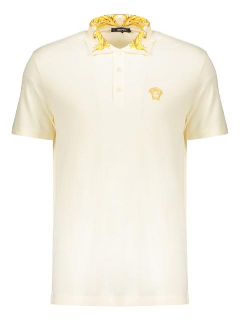 Medusa-detail polo shirt