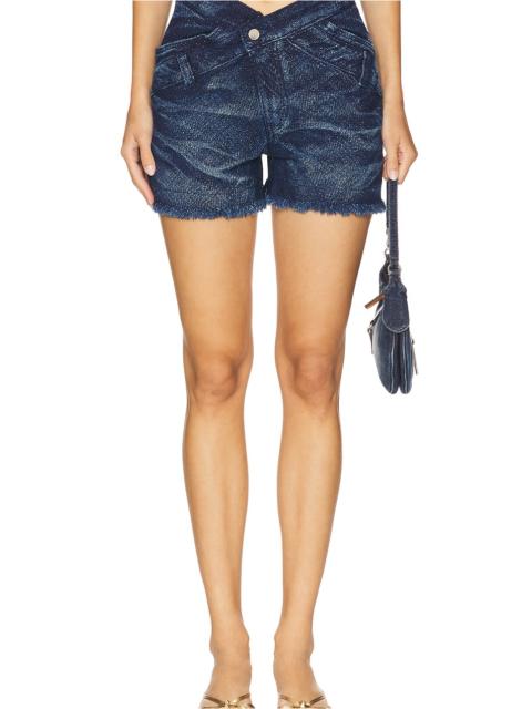 Bias V Shape Mini Shorts