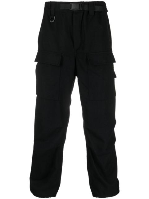 cropped cargo trousers