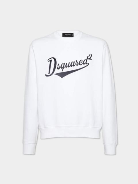 COOL FIT CREWNECK VELVET LOGO SWEATSHIRT