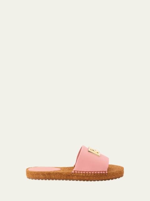 DG Medallion Napa Espadrille Sandals
