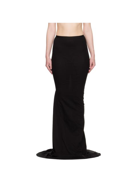 Black Hollywood Lido Maxi Skirt