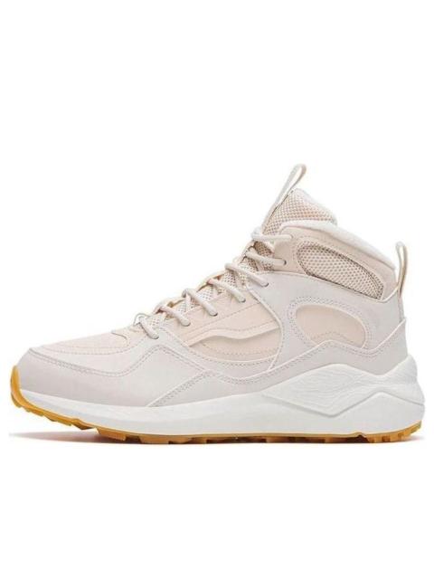 (WMNS) ANTA Fleeced High Top Casual Shoes 'White Pink' 122248992-1