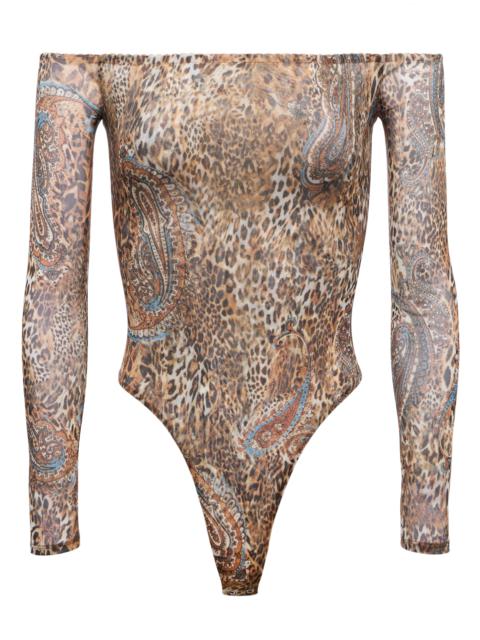 Peonie Off-The-Shoulder Bodysuit