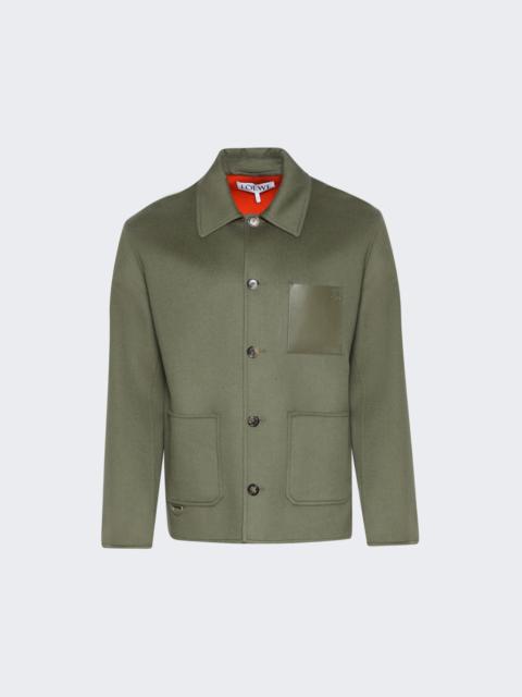 Workwear Jacket Green And Orange