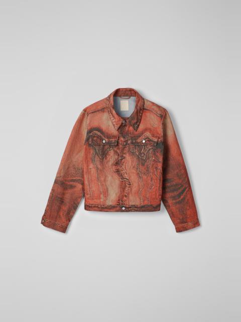 Burnt Orange Denim Jacket