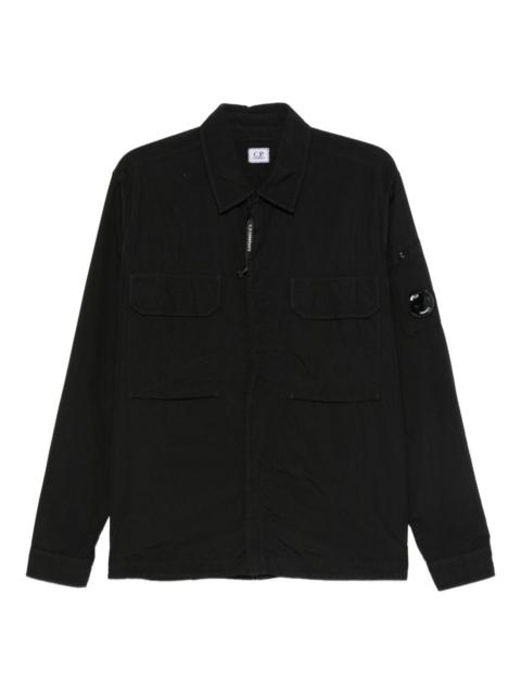 zip-fastening pocket jacket
