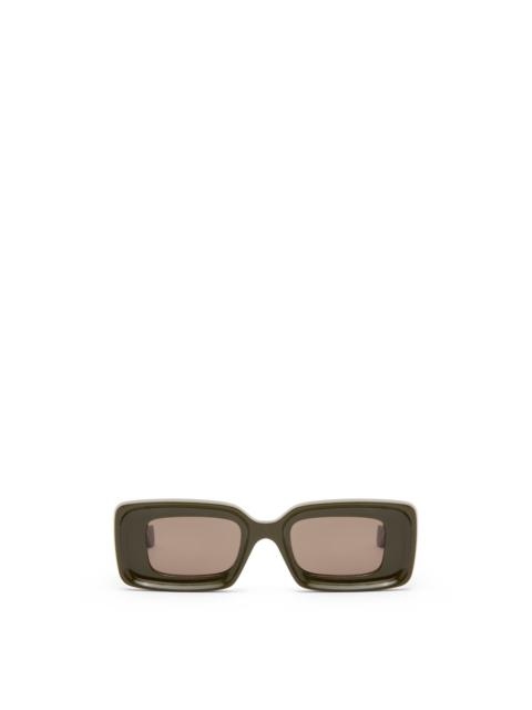 Rectangular sunglasses