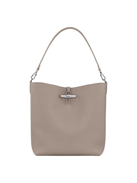 Le Roseau Hobo bag Clay - Leather