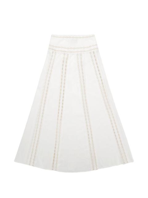 Alexane broderie-anglaise skirt