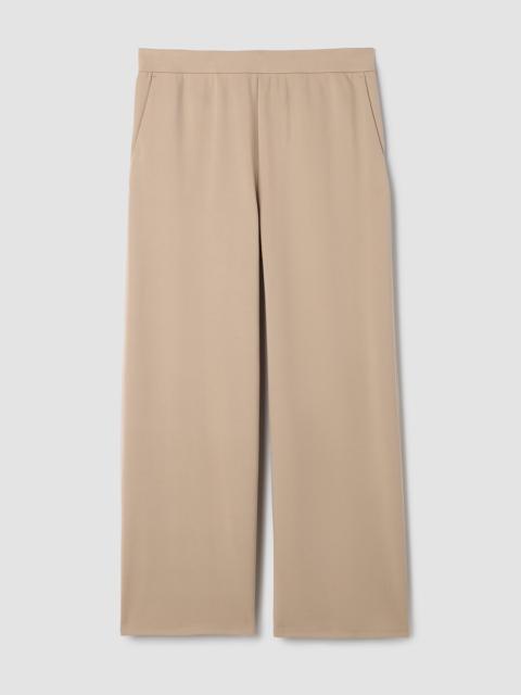 Washable Flex Ponte Wide-Leg Pant