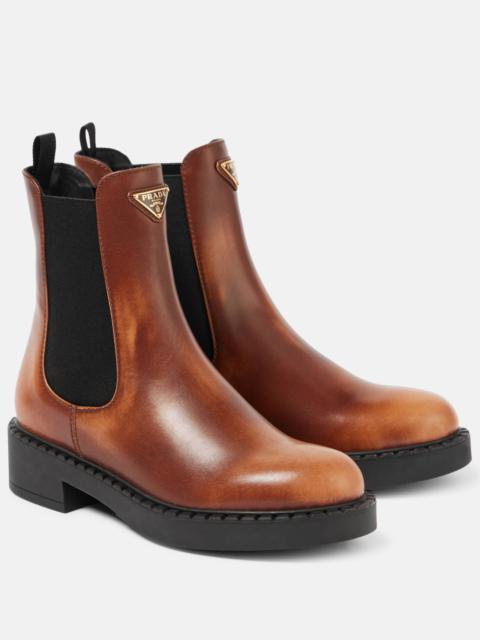 Leather Chelsea boots