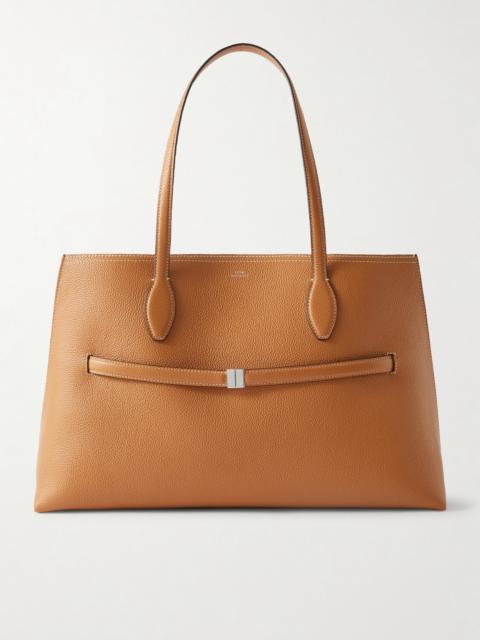 Lounge Large Textured-leather Tote