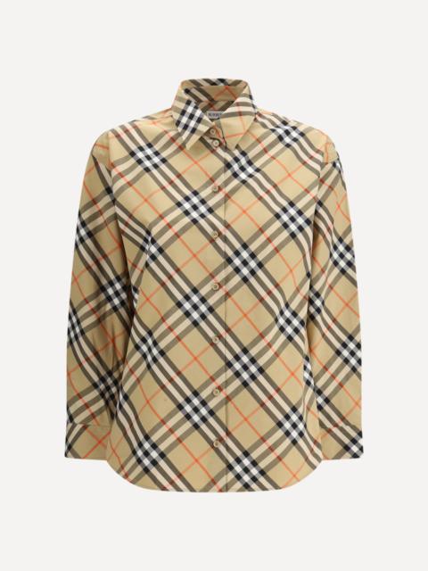 Slim fit cotton Check Shirt