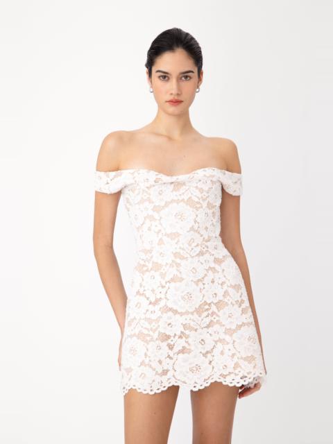 DAPHNE LACE MINI DRESS