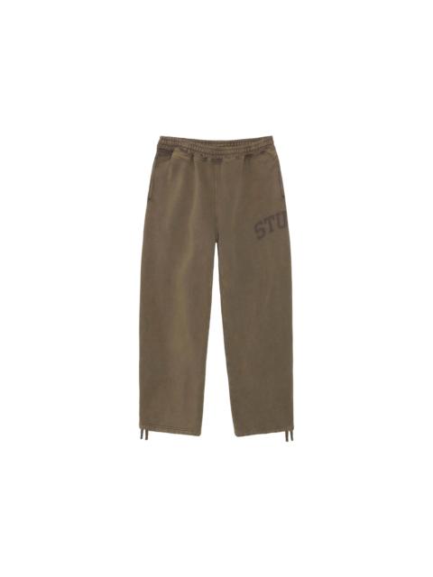 Stussy Faded Graphic Fleece Pant Olive