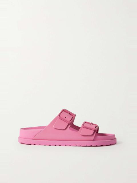 Arizona glossed-leather sandals