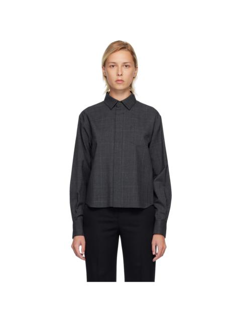 Gray Glen Check Shirt