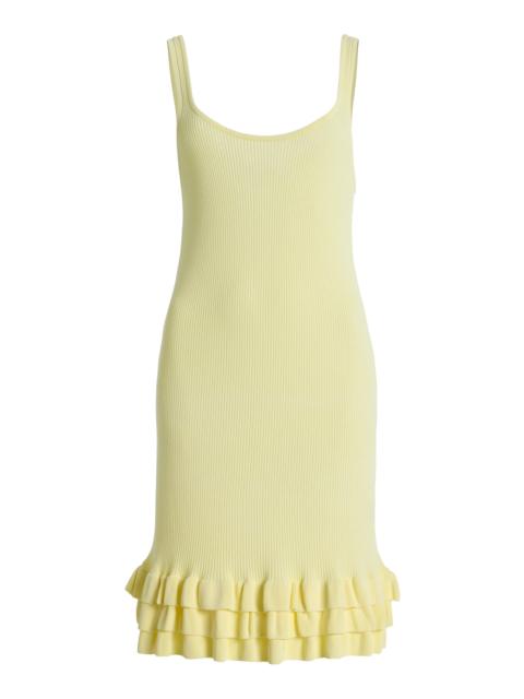 Exclusive Sutter Knit Mini Dress yellow