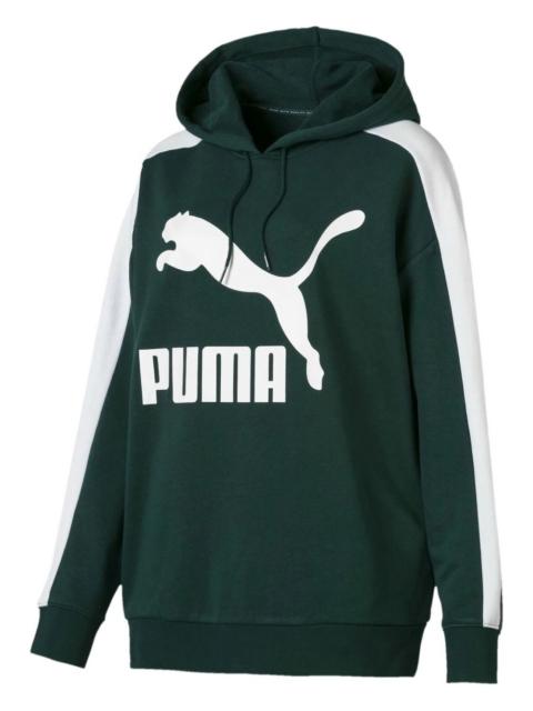 logo-print hoodie