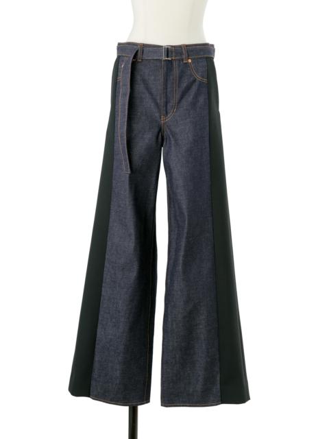 国内より1WEEK【sacai】Denim x Suiting Pants sacai Denim x Suiting Pants | REVERSIBLE