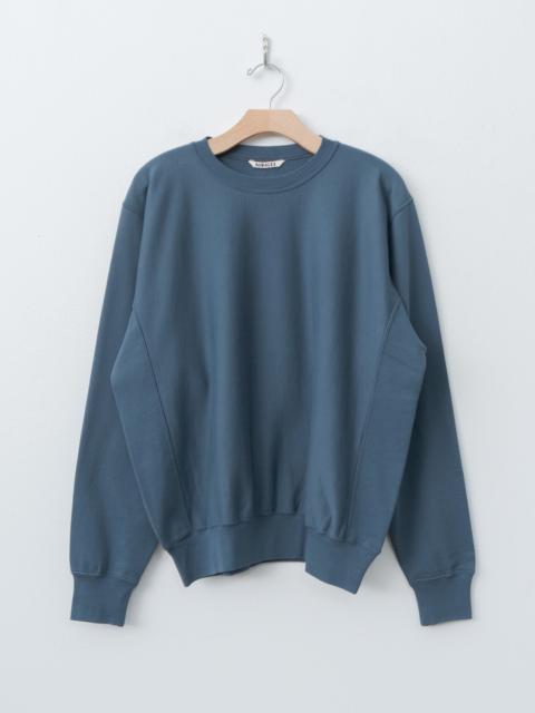Elastic High Gauge Sweat P/O - Dusty Blue