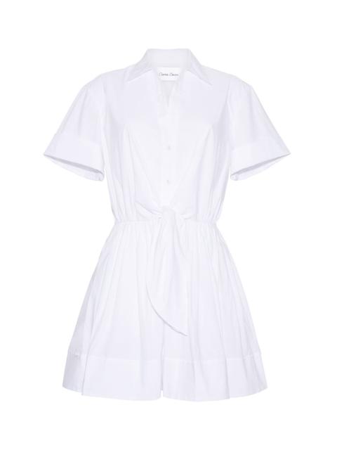Asbury Mini Dress
Sell-Out Mini Shirt Dress Featuring A Self-Tie Waist