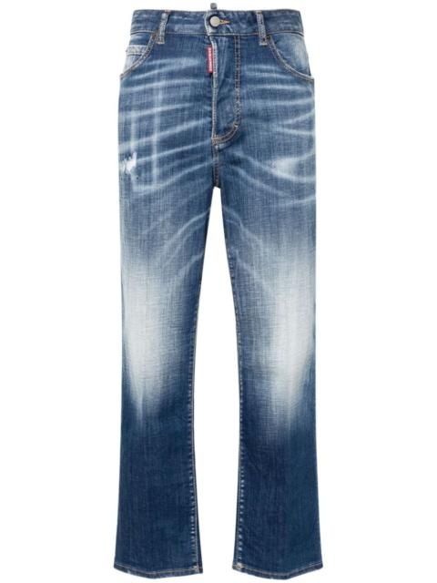 Boston high-rise cropped jeans