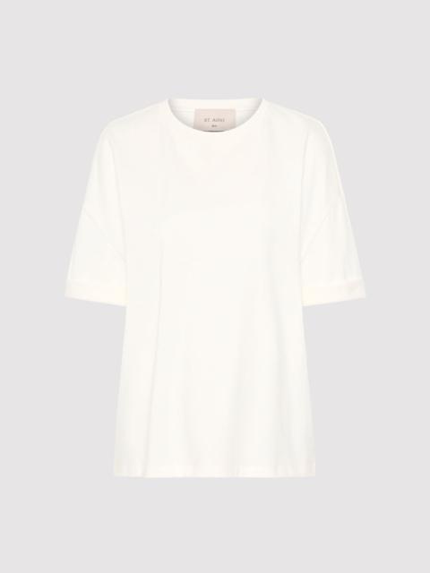 Organic Cotton Relaxed Tee - White