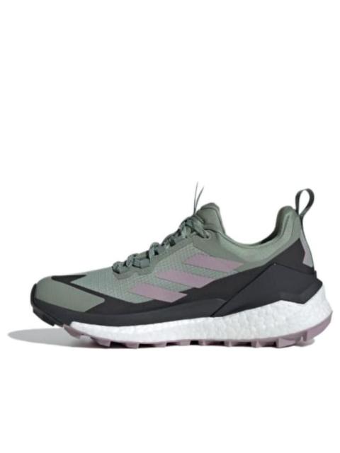 (WMNS) adidas Terrex Free Hiker 2.0 Low Gore-Tex Hiking Shoes 'Black White' IE5100