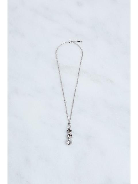 Hand Set European Crystal Teardrop Pendant