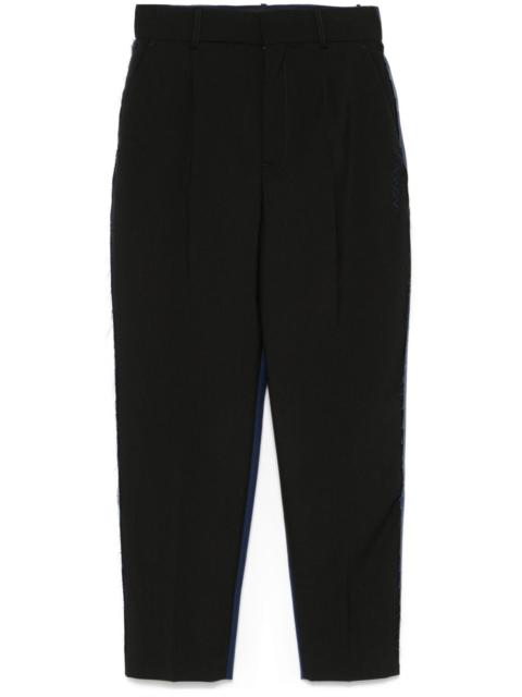 virgin wool trousers
