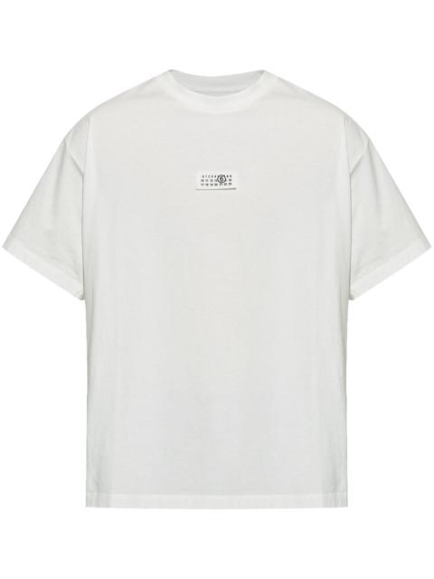 numbers-motif T-shirt