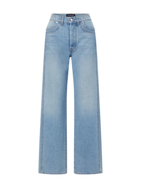 TAYLOR DOUBLE-SEAM WIDE-LEG JEAN