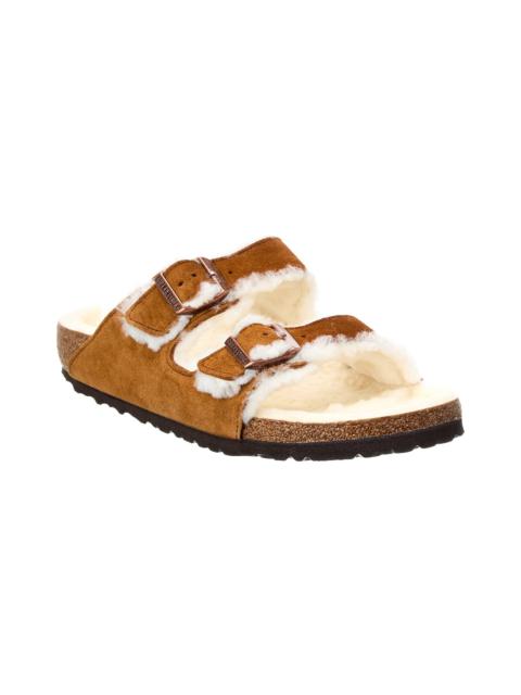 Birkenstock Women's Arizona Shearling Narrow Sandal