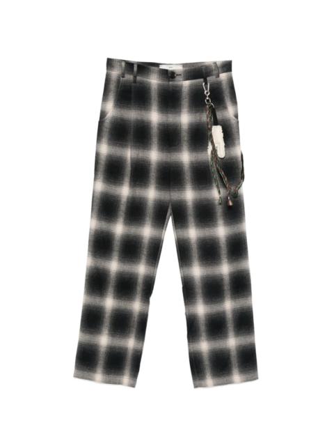 pattern trousers
